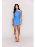 Jacaranda Blue Liana Mini Dress