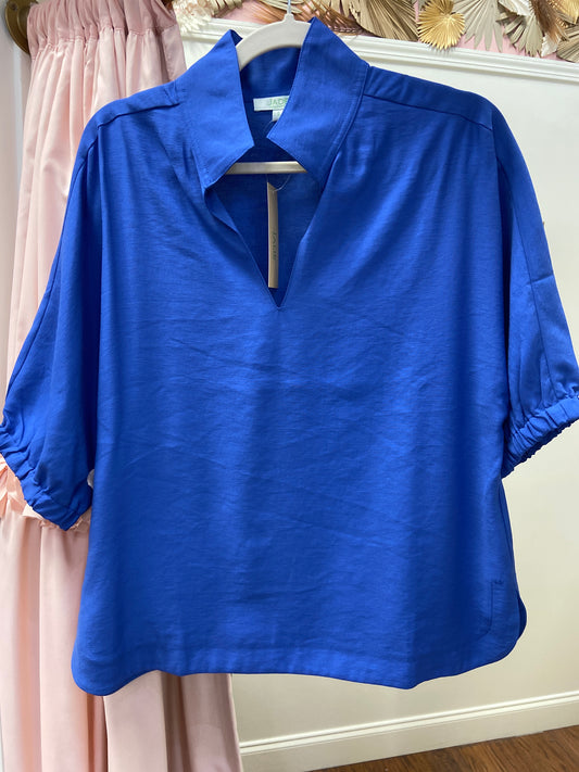 JADE Royal Collar Top