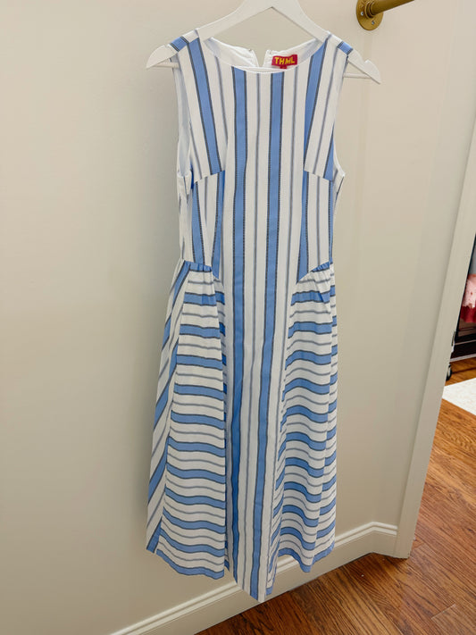 Brody Sleeveless Stripe Dress