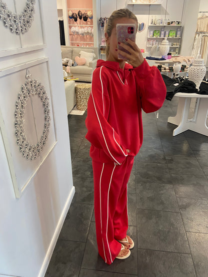 Modal Track Pant - red