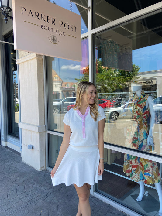 SUNDAYS White Ferra Dress