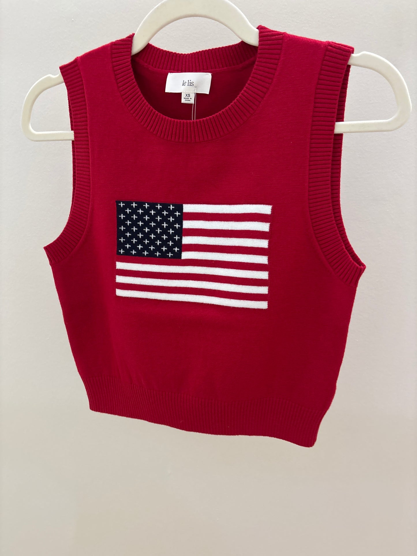 Red Flag Sweater