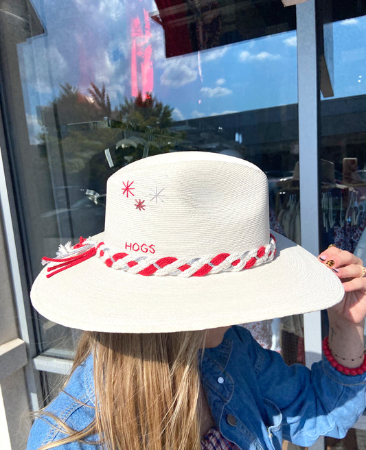 Cream Hogs Embroidered GameDay Hat