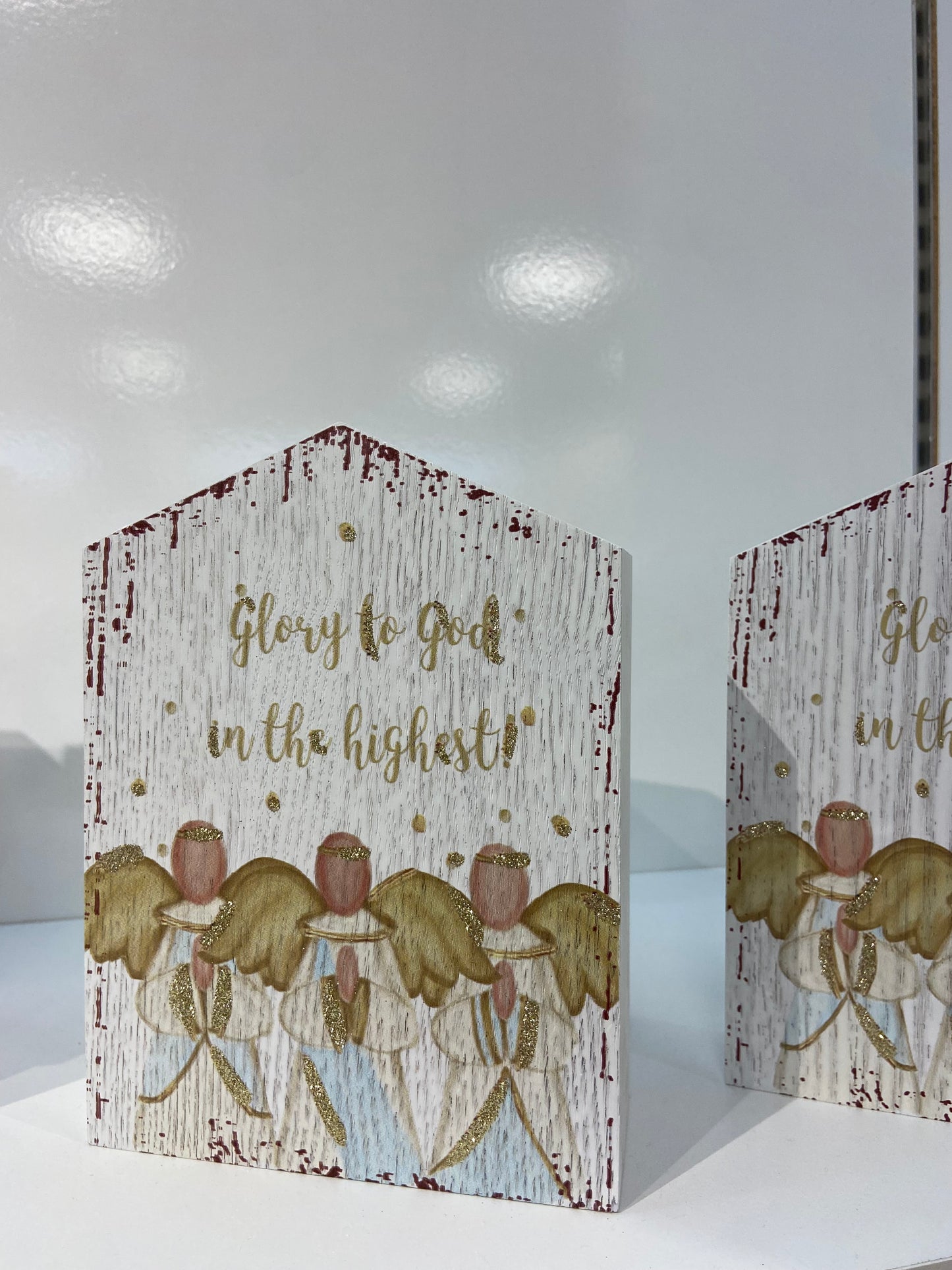 Glory to God in the Highest Wooden Picture