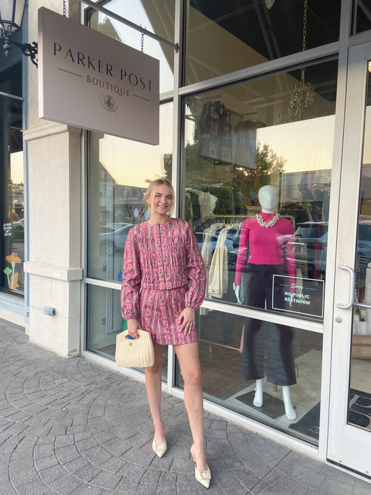 DOUBLE A Terra Rosa Pepper Skirt