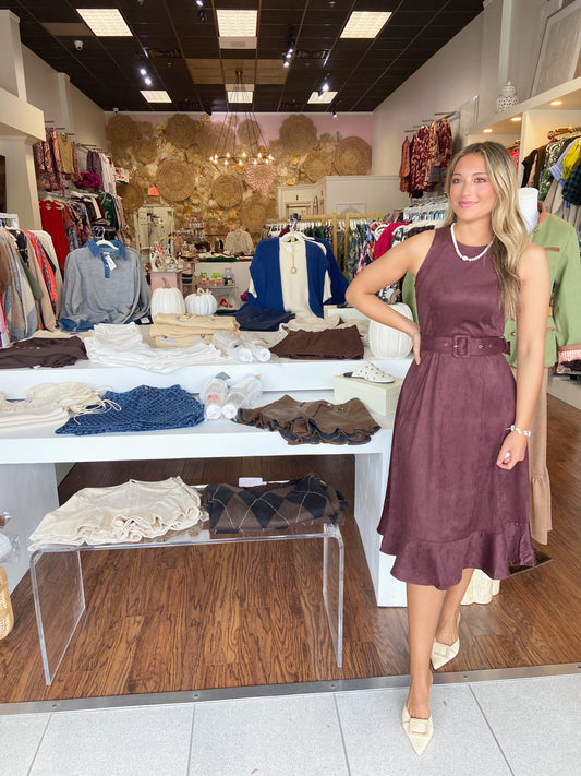 JS71 Burgundy Sleeveless Jalen Maxi Dress