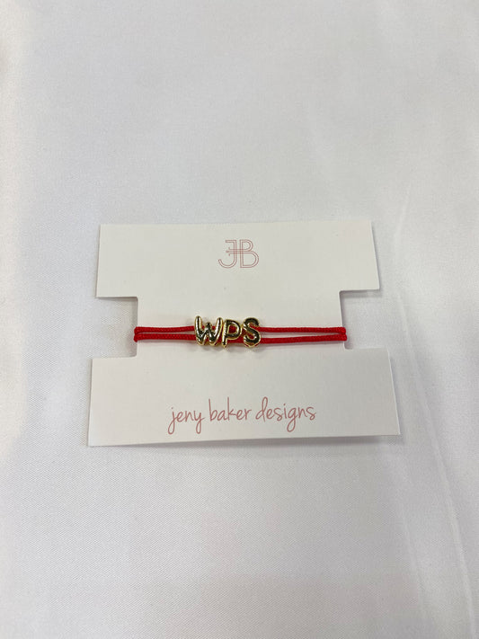 JENY BAKER Collegiate Cord Bracelet - WPS