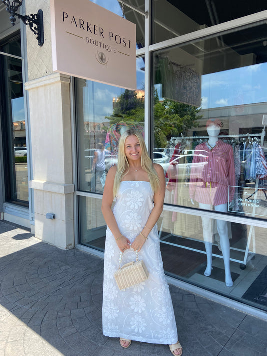 Alessia Backless Midi Dress