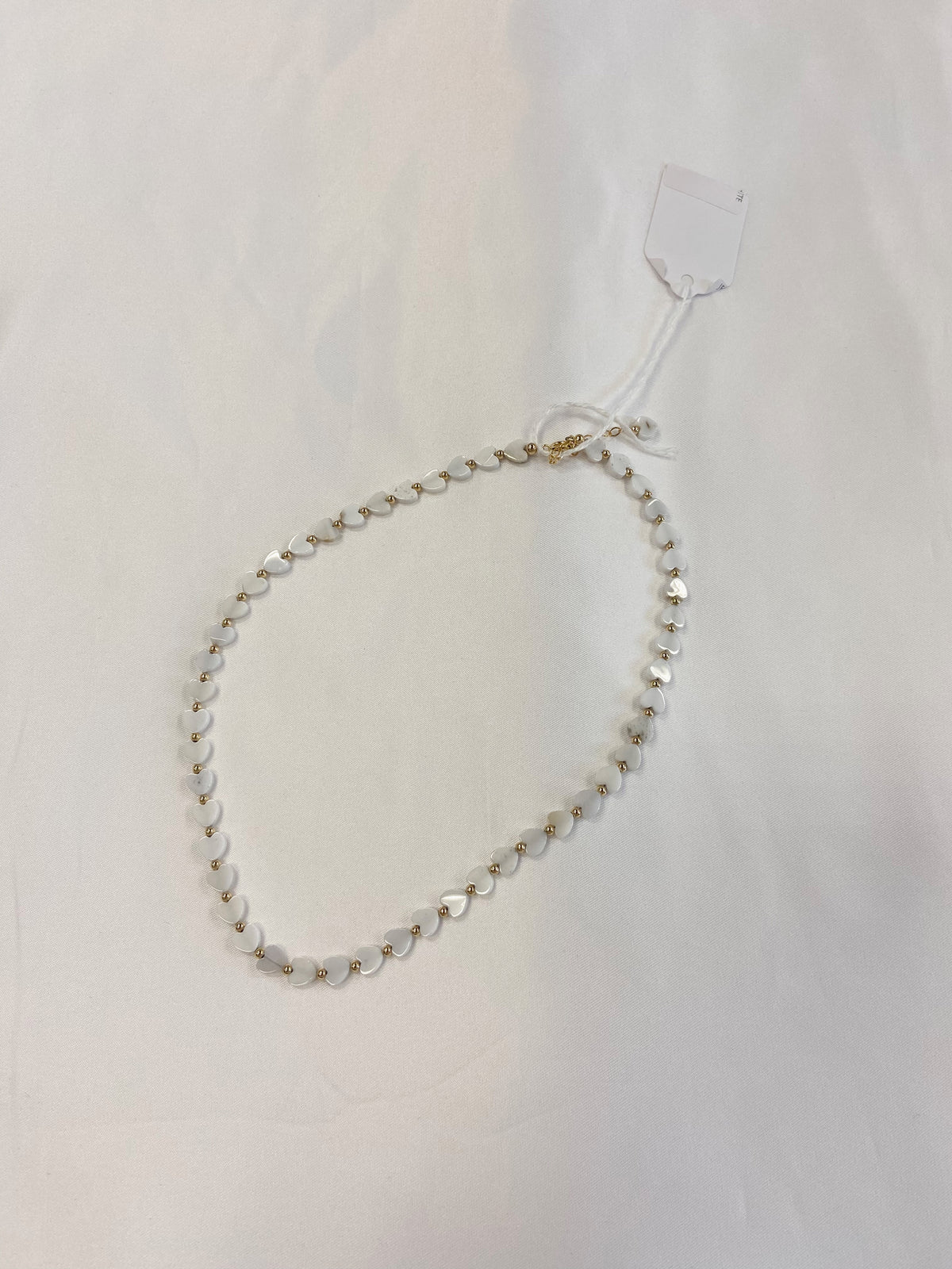 JENY BAKER Gameday Necklace WHITE