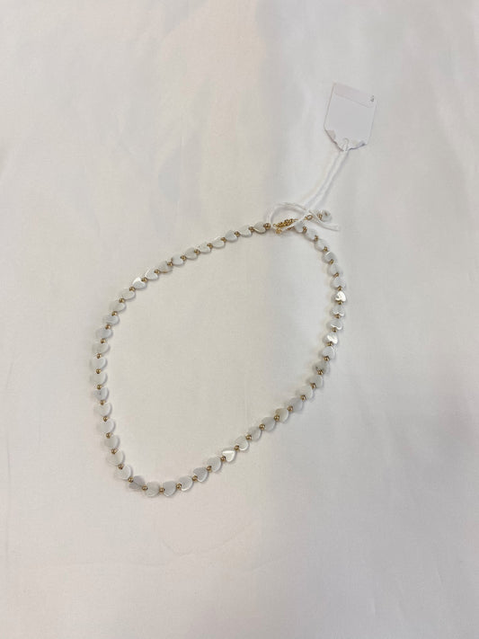 JENY BAKER Gameday Necklace WHITE
