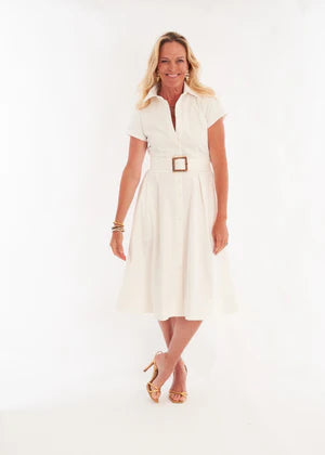 CK BRADLEY White Milan Dress