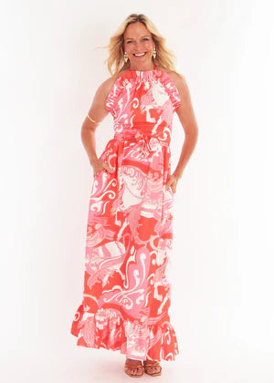 CK BRADLEY Nouveau Papaya Dove Maxi