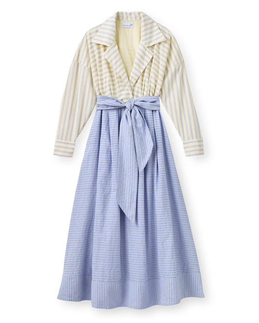 CARTOLINA Banana Stripe Johanna Dress