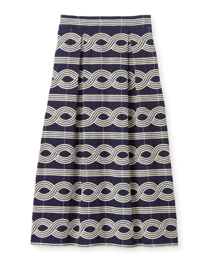 CARTOLINA Midnight Blue Bea Maxi Skirt