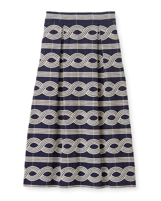 CARTOLINA Midnight Blue Bea Maxi Skirt