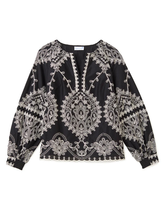 CARTOLINA Black Ynez Top