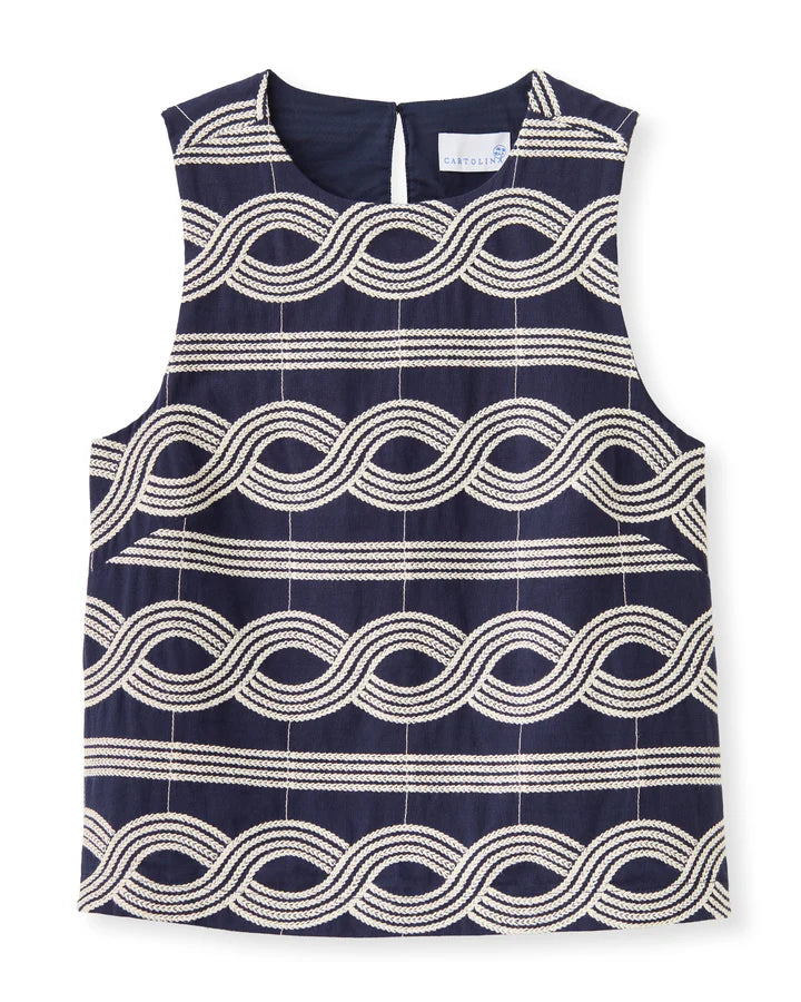 CARTOLINA Midnight Blue Celeste Tank