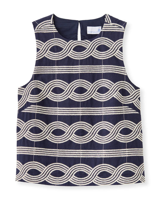CARTOLINA Midnight Blue Celeste Tank