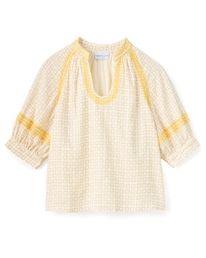 CARTOLINA Ivory Seaglass Eleanor Top