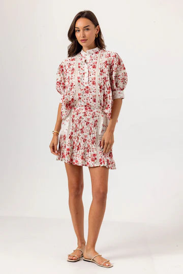 SUNDAYS Rose Camari Mini Skirt