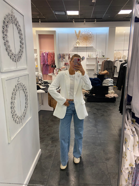 White Chelsea Blazer