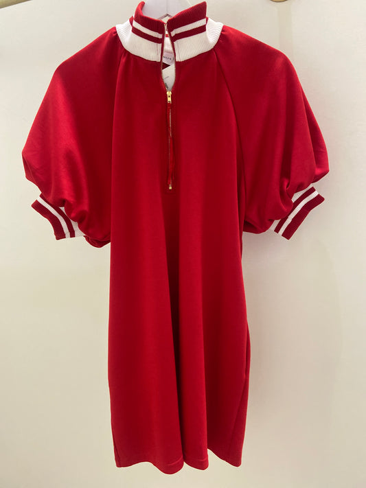 Marci Red T-Shirt Mini Dress