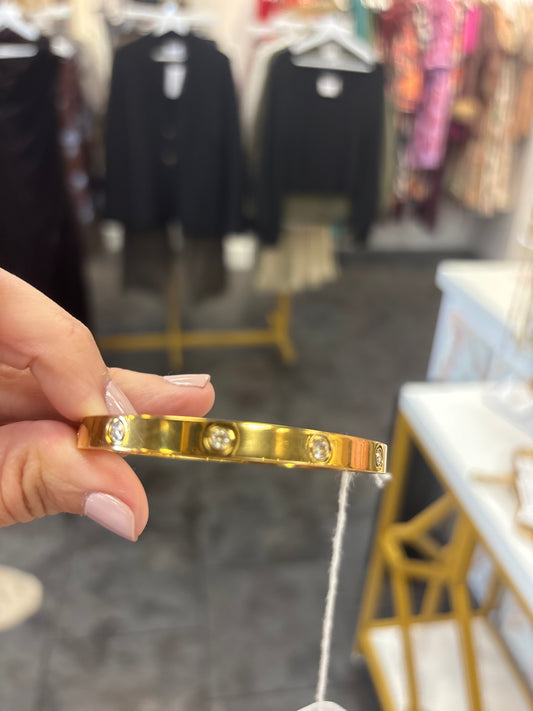 Gold Cuff Bracelet