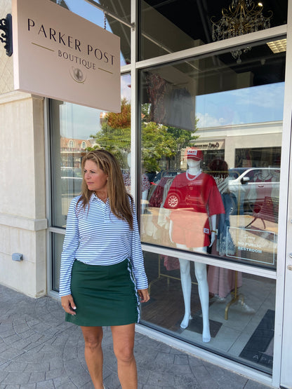 SMITH & QUINN Hunter Green Rosemary Blair Skort