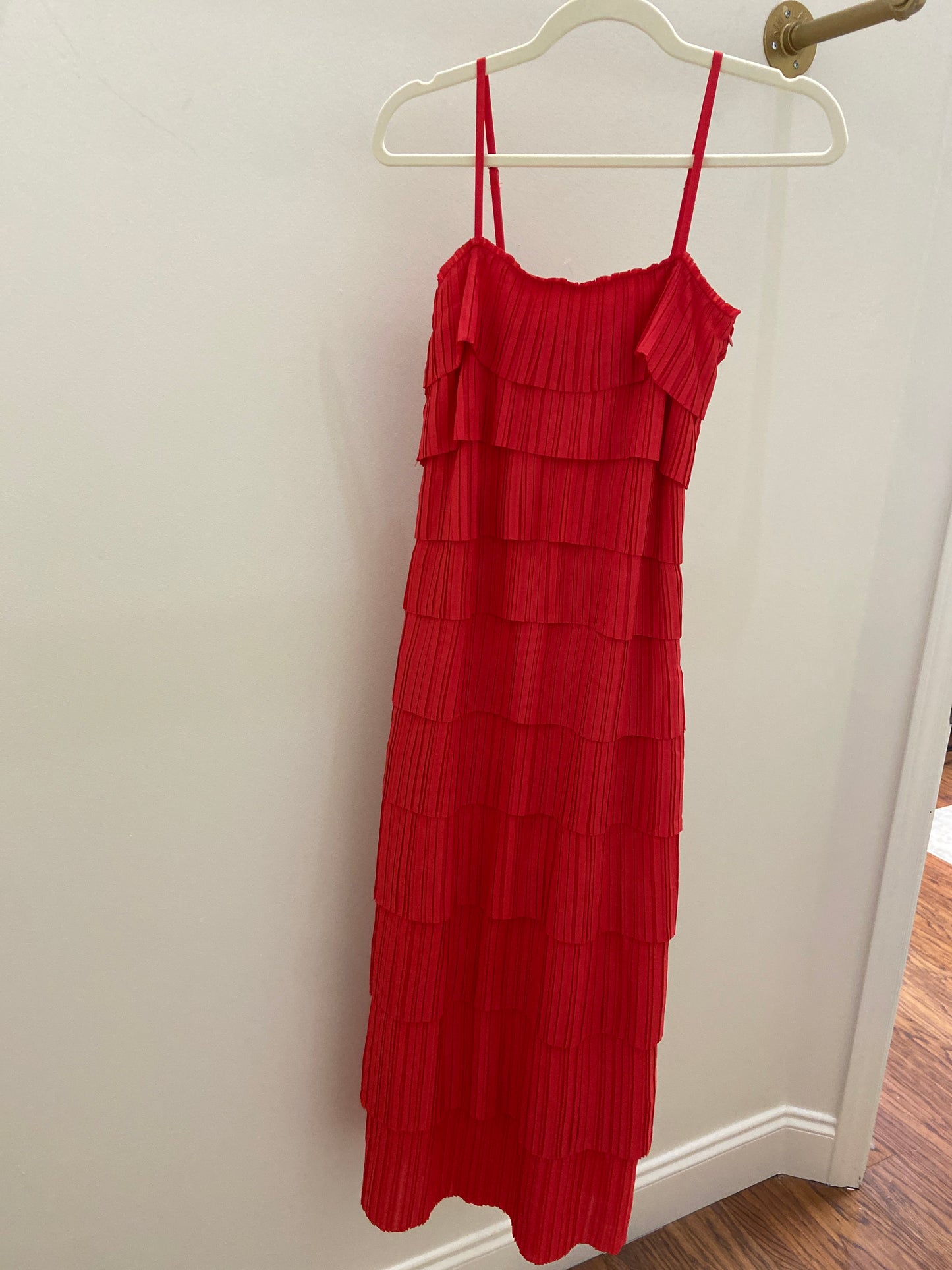 Carol Red Maxi Dress