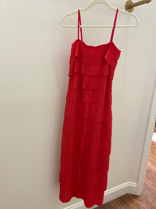 Carol Red Maxi Dress