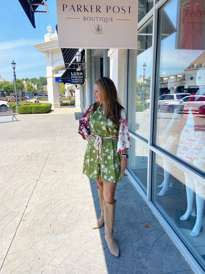 ALDEN ADAIR Rosette Toni Dress