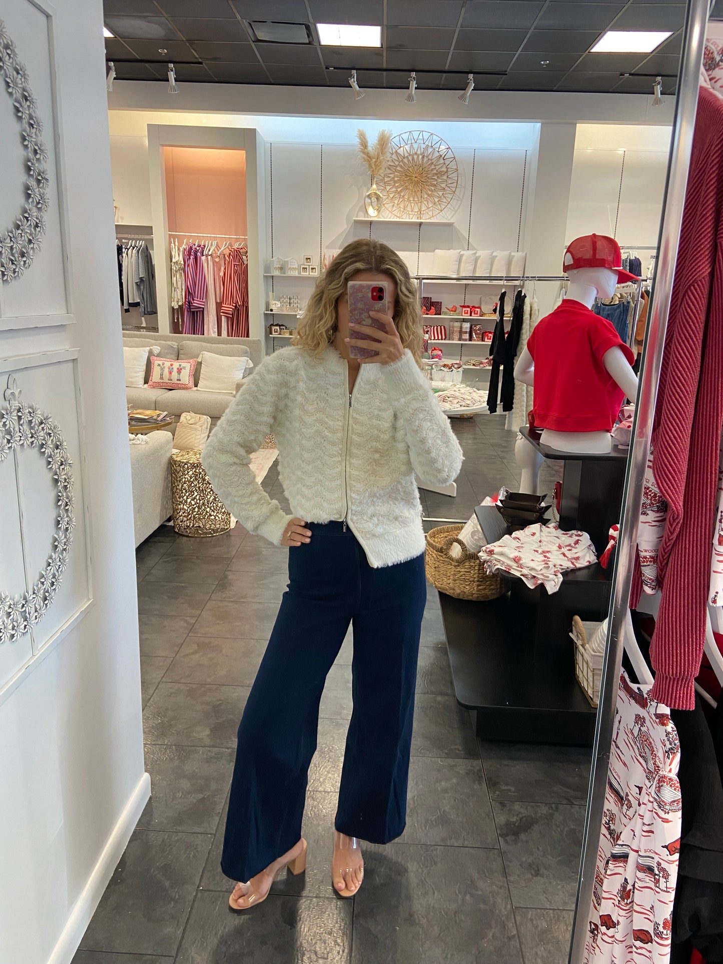 LYSSE Erin Hi Waist Wide Leg Jean Indigo