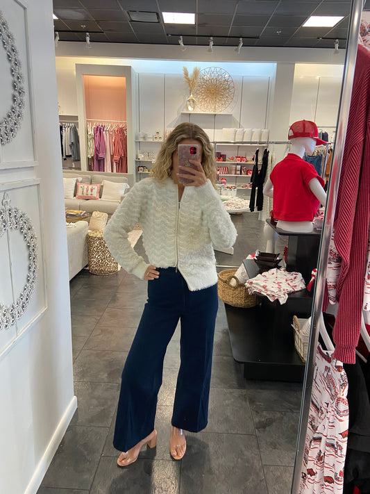 LYSSE Erin Hi Waist Wide Leg Jean Indigo