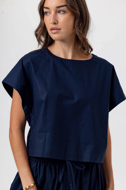 SUNDAYS Maya Navy Pants Set
