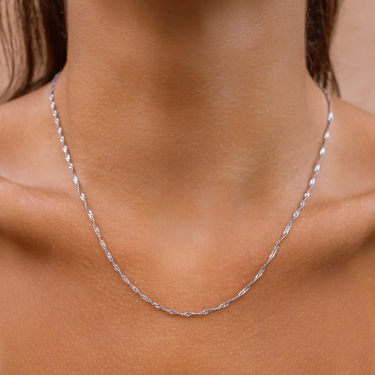 ALCO Lane Necklace Silver