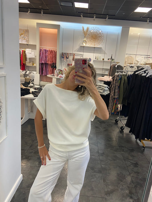The Foundation Cuffed Sleeved Top