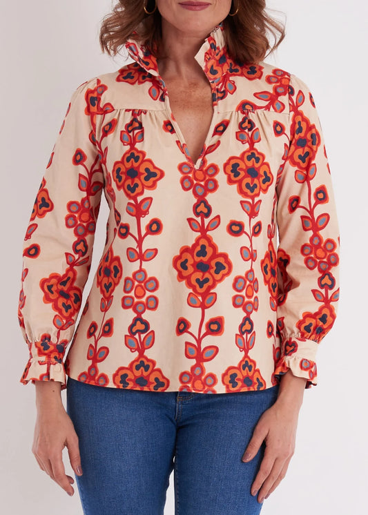 CK Bradley Aspen Blouse - Serendipity Praline