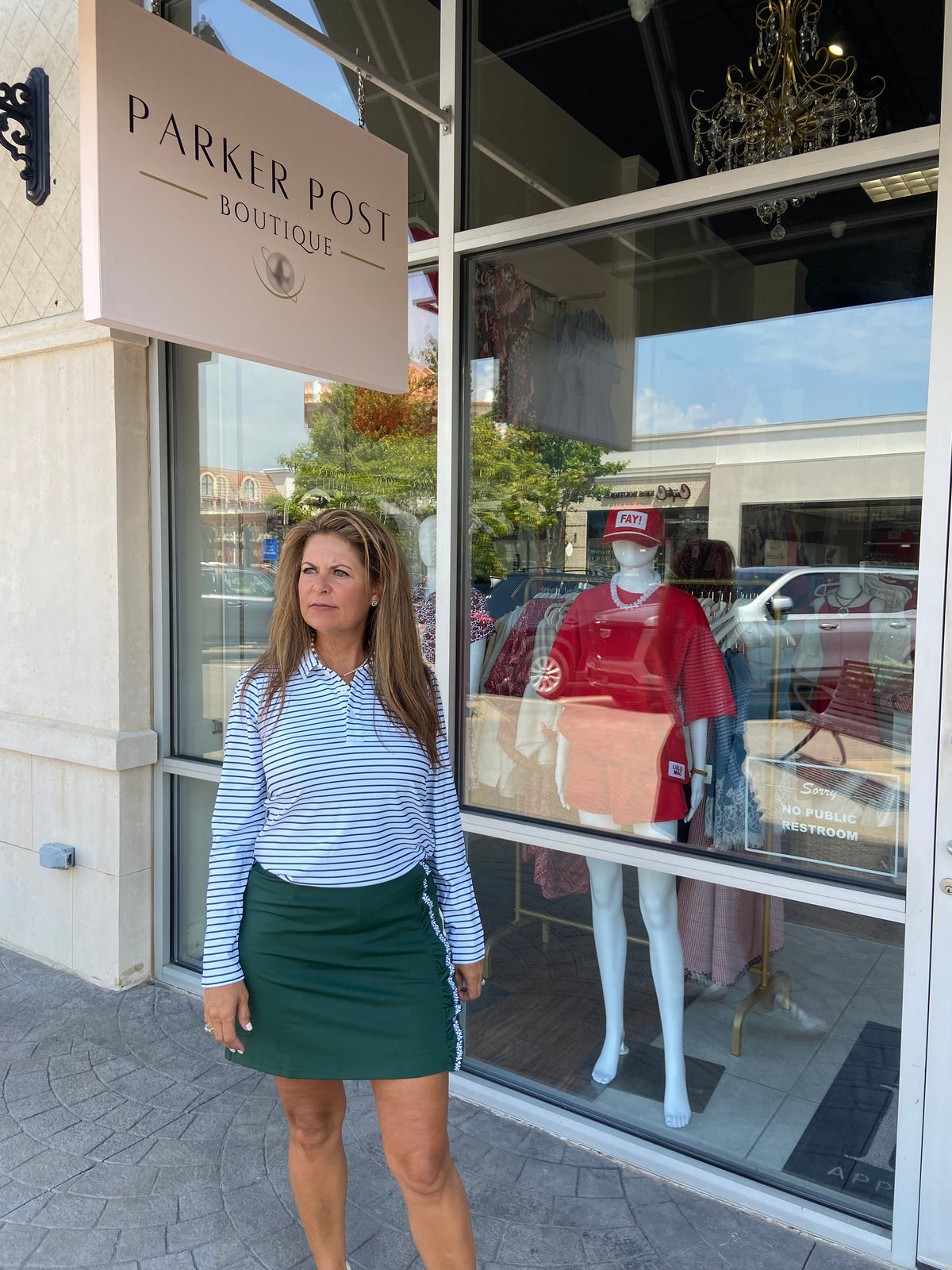 SMITH & QUINN Hunter Green Rosemary Blair Skort