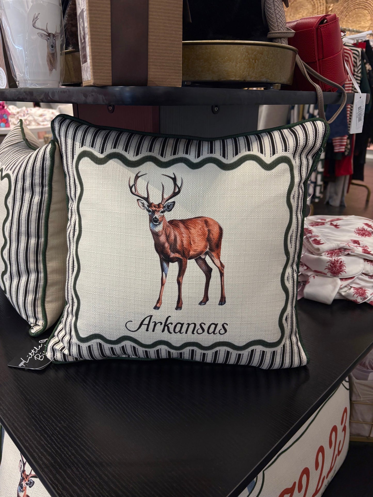 Arkansas Deer Pillow