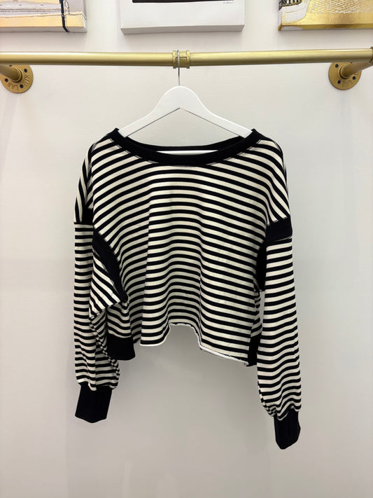 Work with me Top Black/Ivory