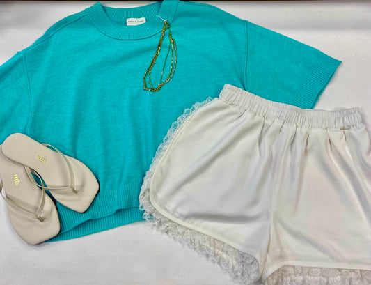 Fantasy Mint Green Sweater
