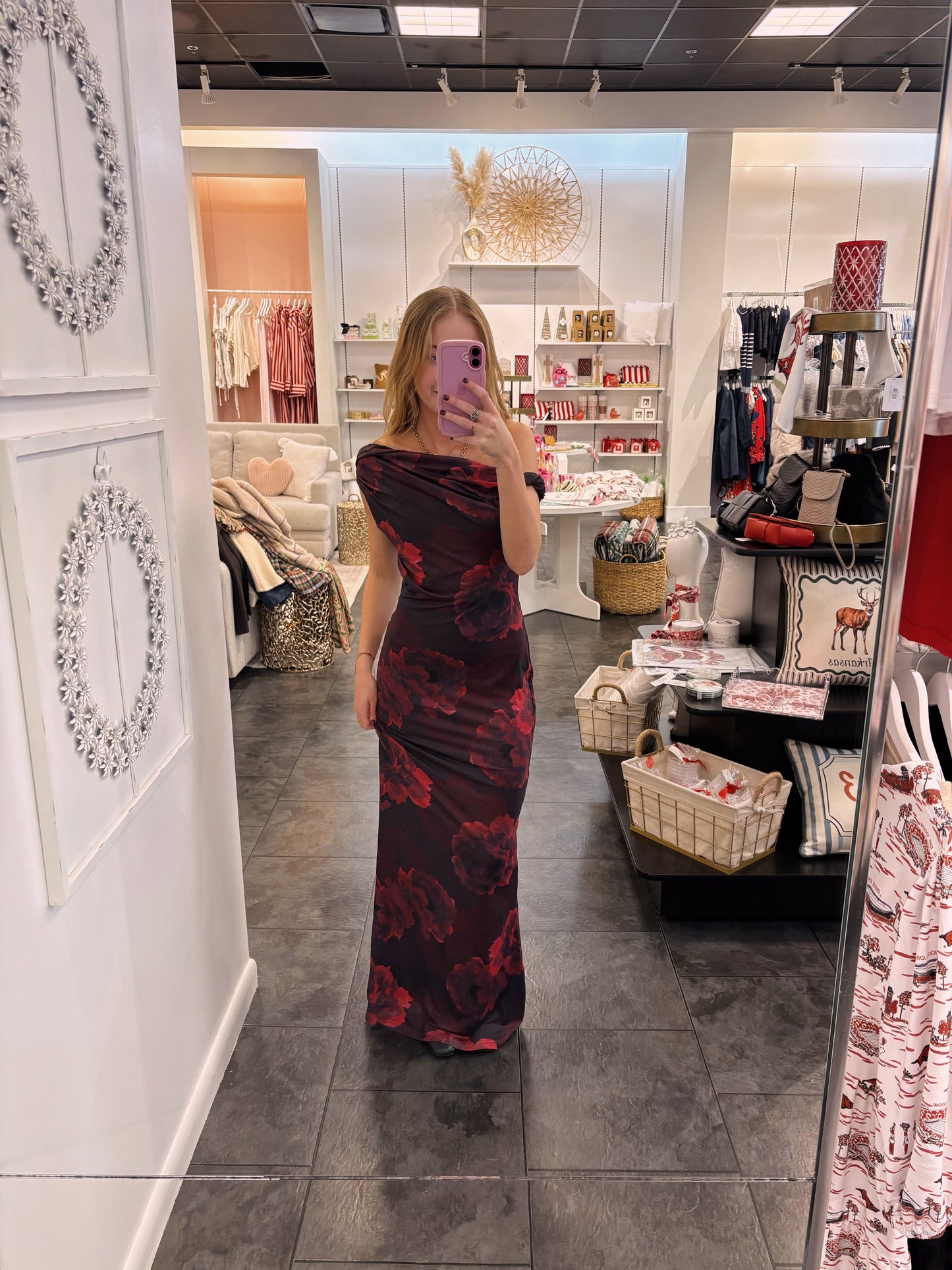 Mischa Twist Strap Maxi Dress