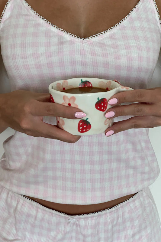 Olivia Pink Gingham Tank