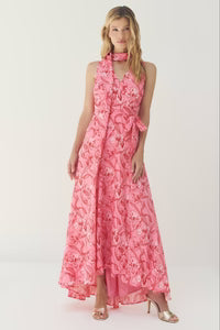 HUTCH Pink/Red Oster Dress