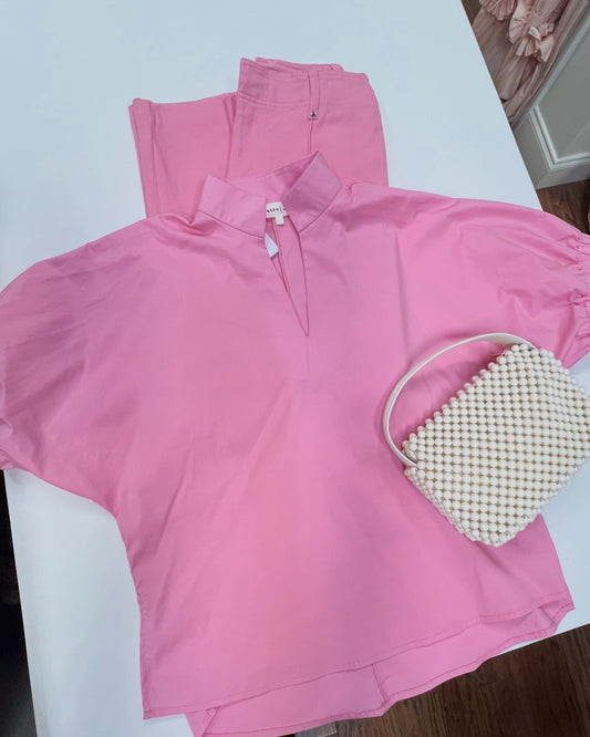 Addi Short Sleeve V Neck Top