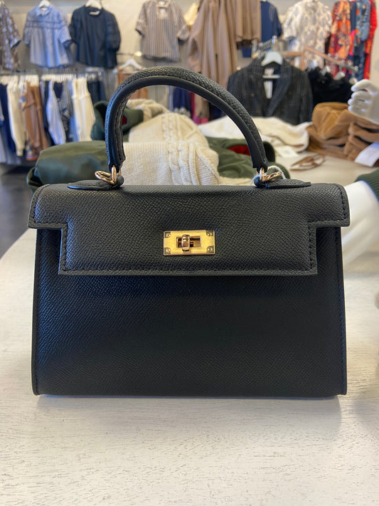 BILLINI Hariette Black Handle Hand Bag