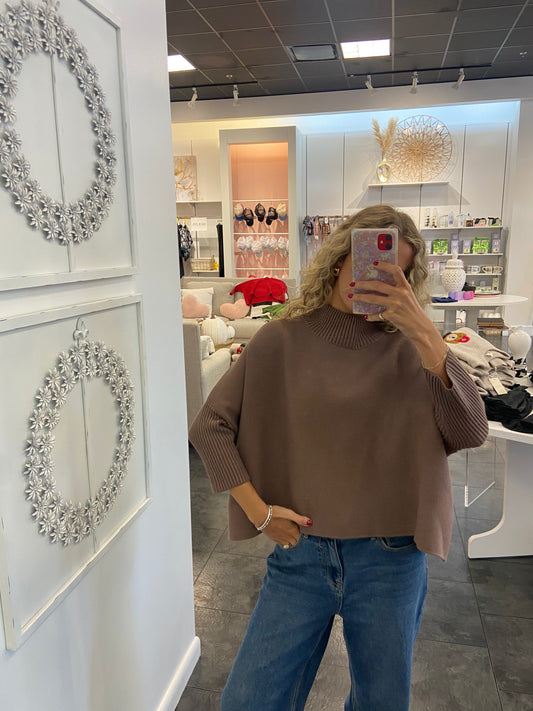 KERISMA Mocha  Aja Sweater