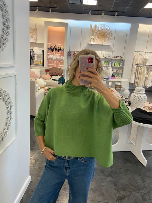 KERISMA Winter Green Aja Sweater