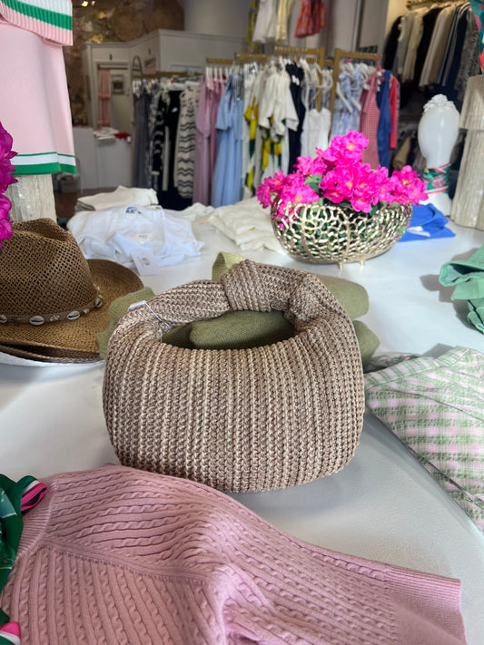 Tracy Summer Vibes Clutch - Natural