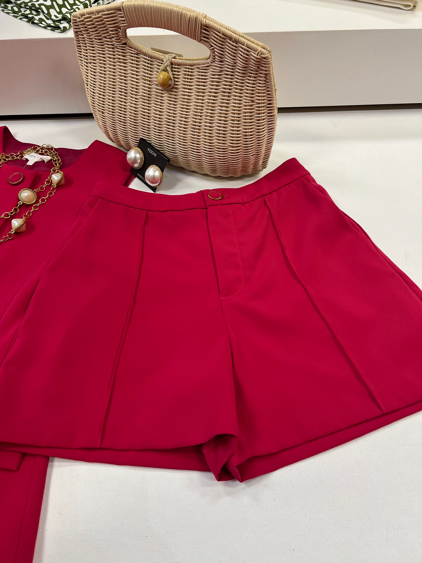 Caroline Vest and Shorts Set
